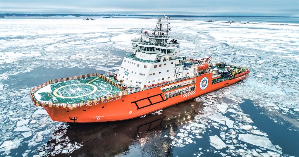 Ледоколы нового поколения начали работать в Арктике