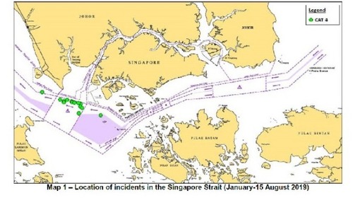 В Сингапурском проливе увеличилось число краж
