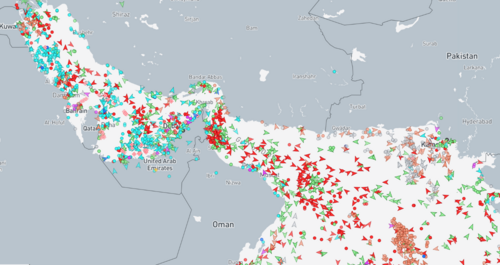 Персидский залив, Ормузский пролив и Оманский залив объявлены зоной повышенного риска IBF
