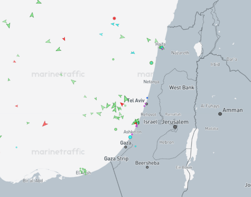 12-мильная зона от побережья Израиля объявлена расширенной зоной риска IBF